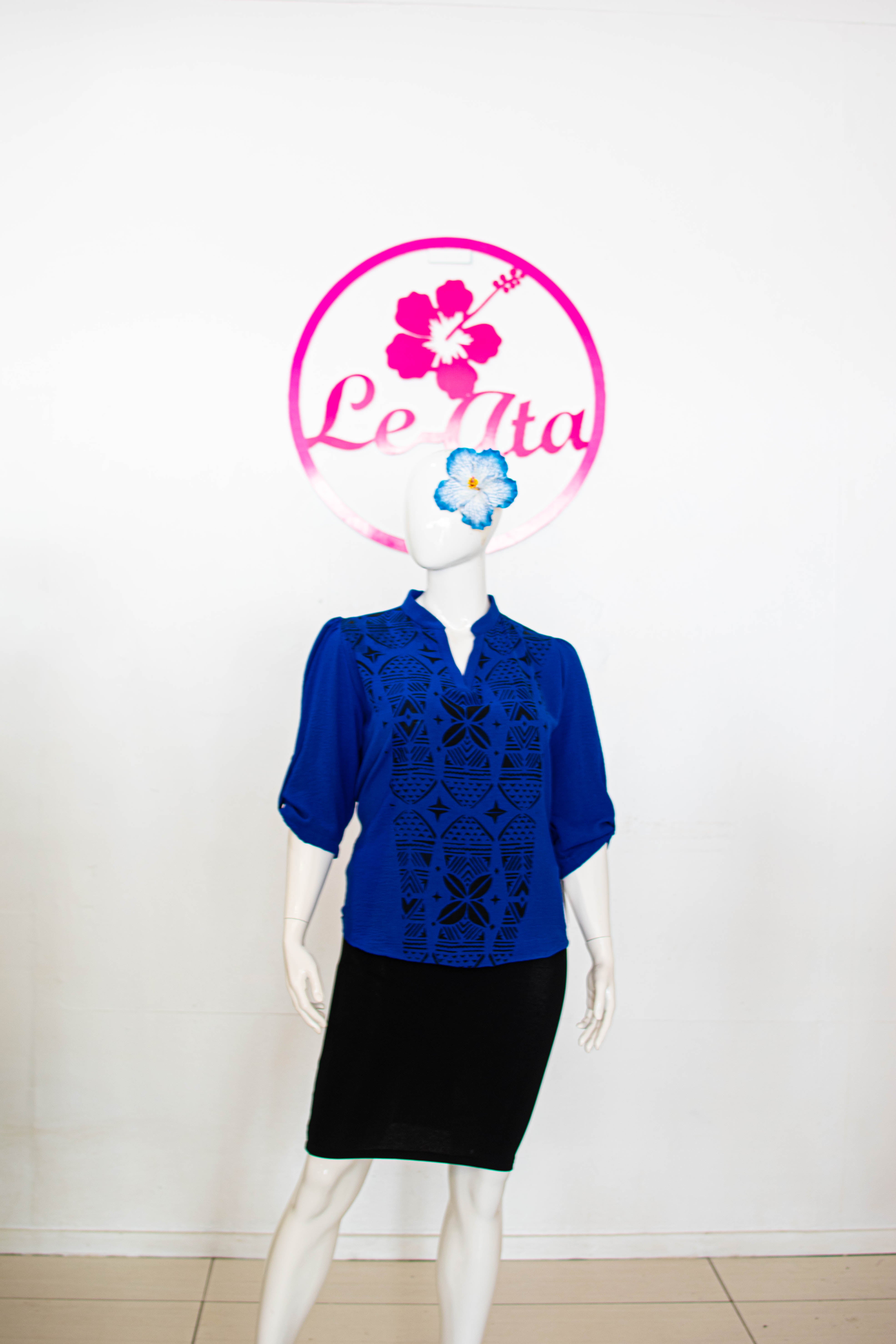 Tautua V-Neck Blouse