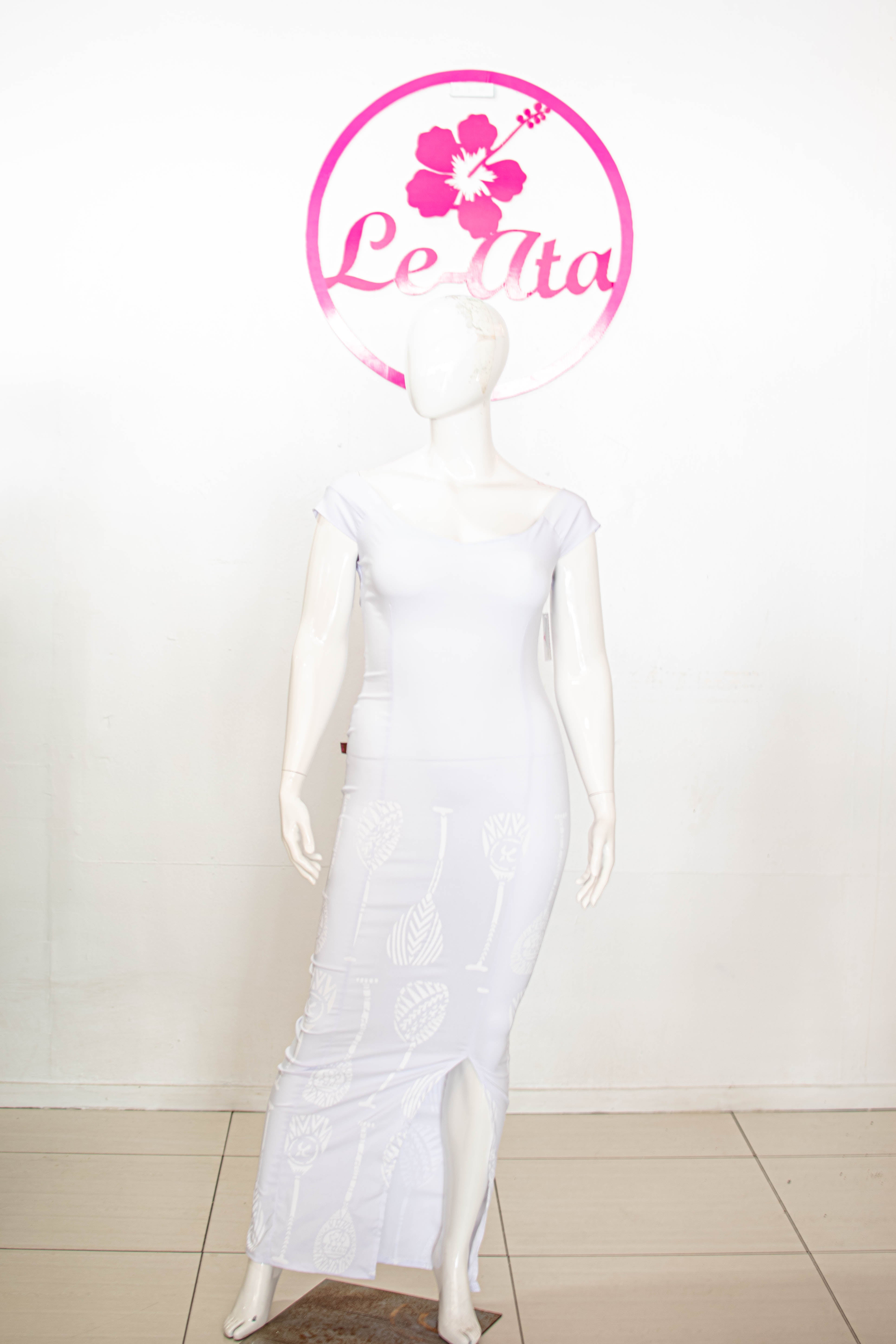 Classic Off-The-Shoulder Fitted Dress