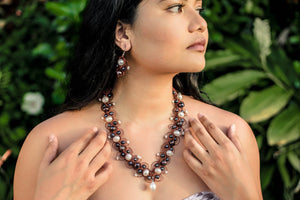 Evaline Pearl Jewellery Set